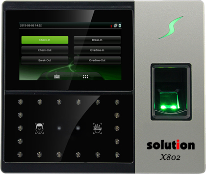 Solution X802 Mesin Absensi